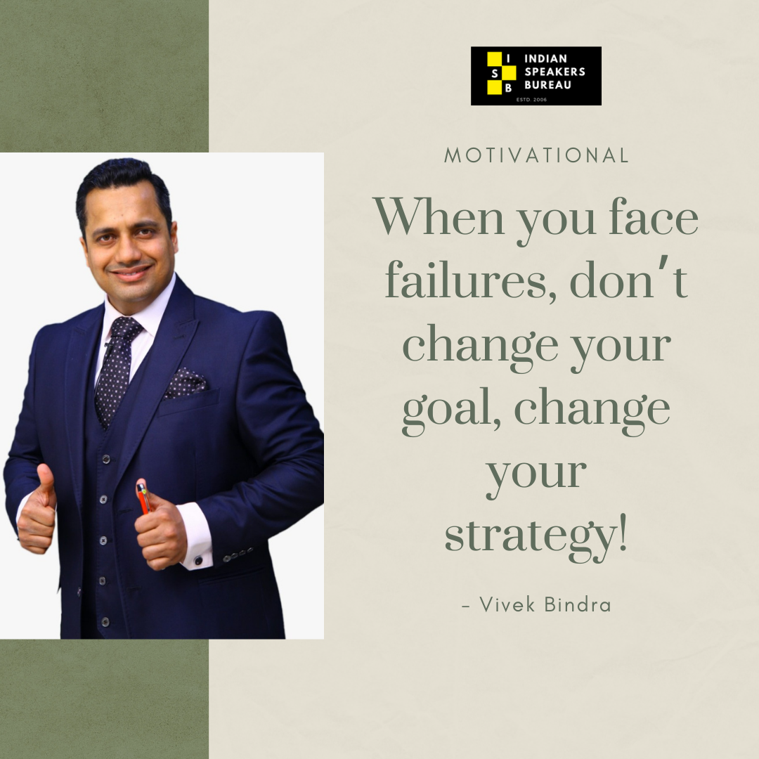 inspiring life and quotes of Dr. Vivek Bindra, leading ...