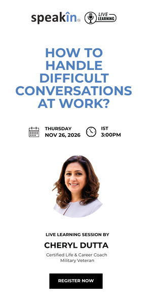 How to handle difficult conversations at work?