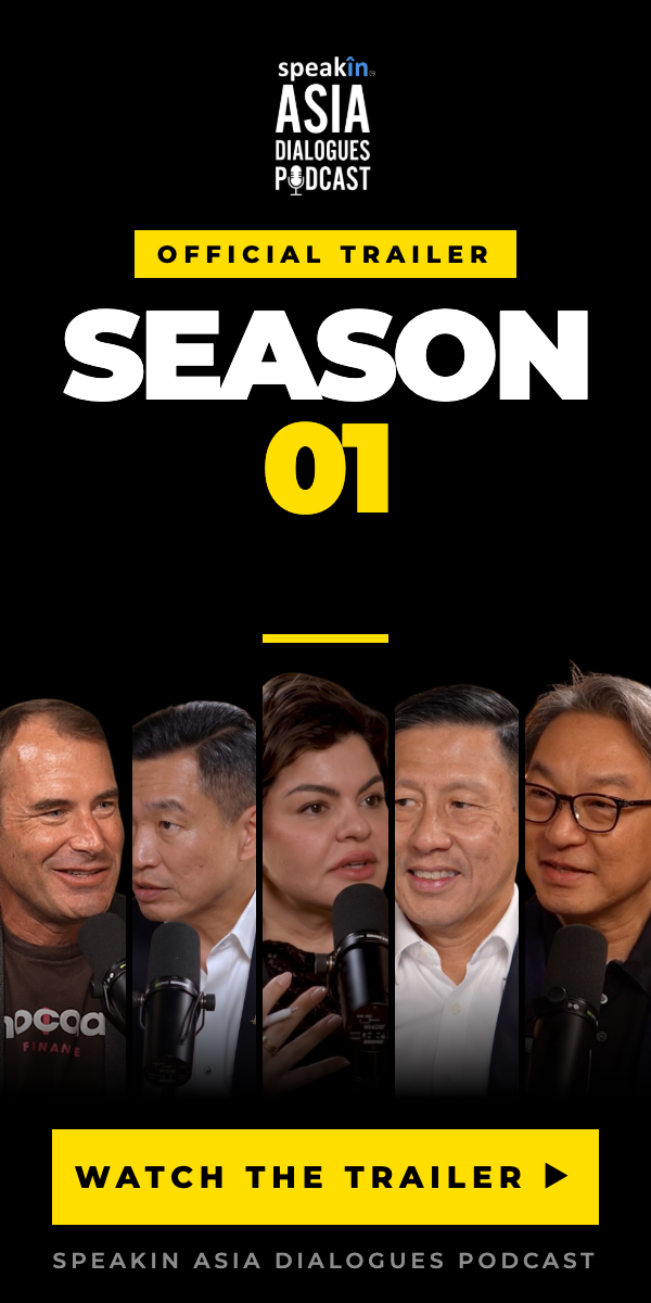 Conversations with leaders shaping Asia. Watch The Asia Dialogues Podcast trailer