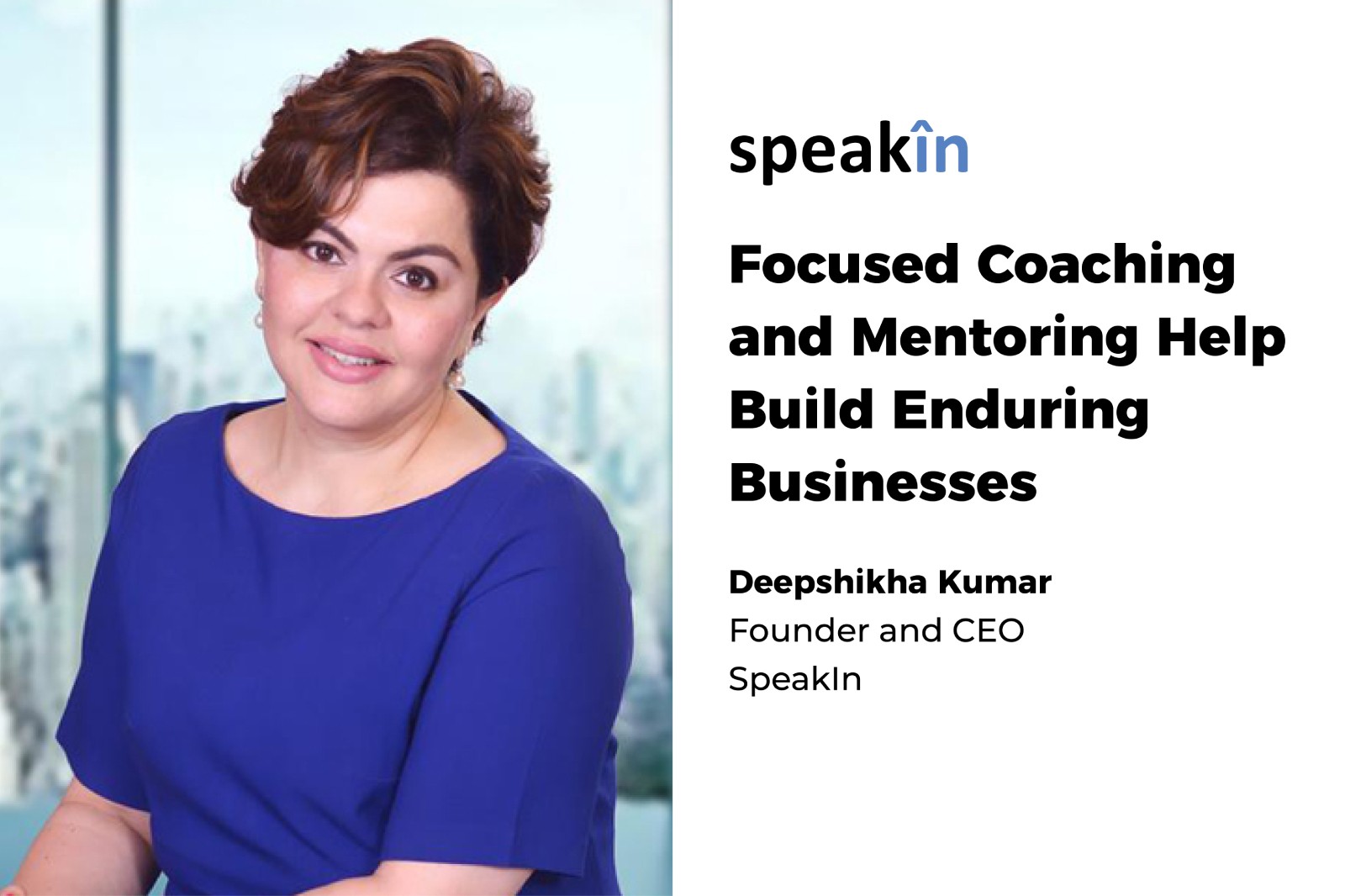 Focused Coaching and Mentoring Help Build Enduring Businesses