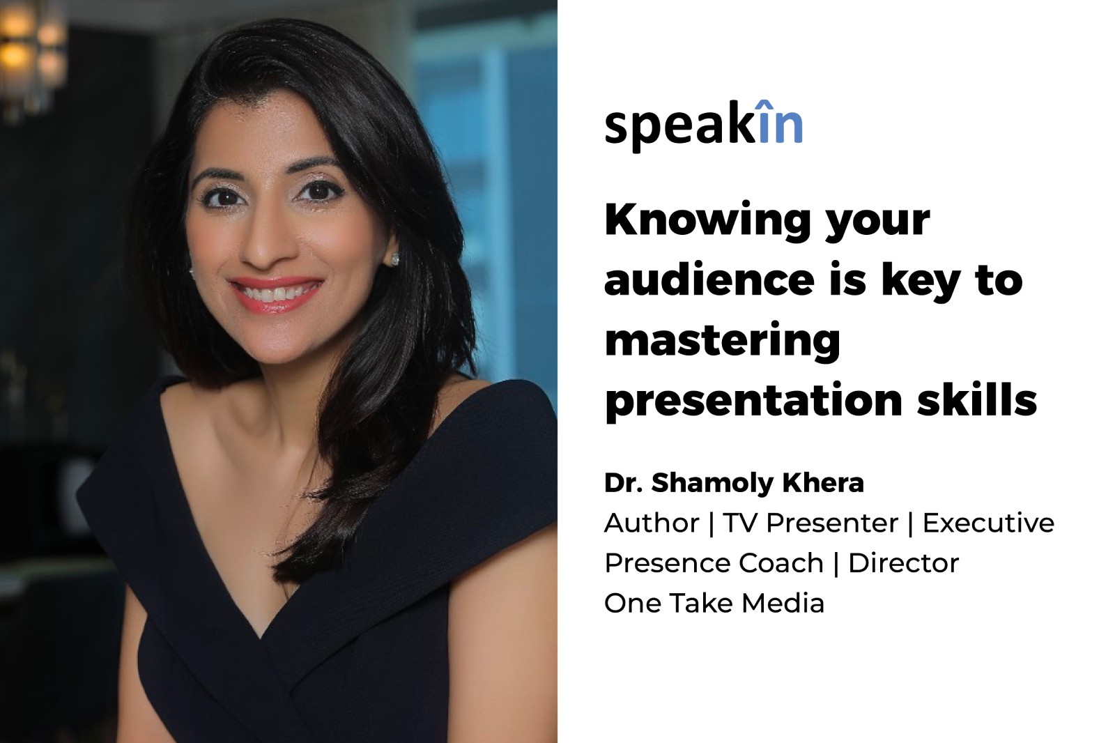 Knowing your audience is key to mastering presentation skills