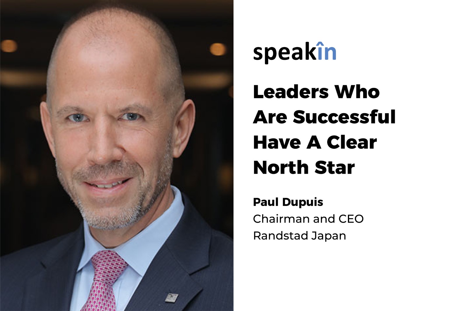 Leaders Who Are Successful Have A Clear North Star Singapore Speakers