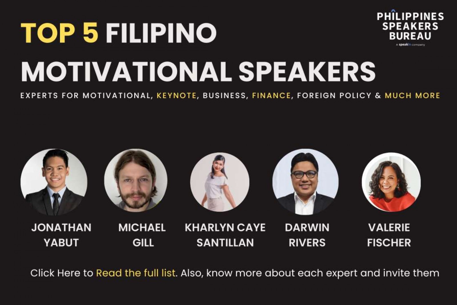 Top 5 Filipino Motivational Speakers You Should Hear