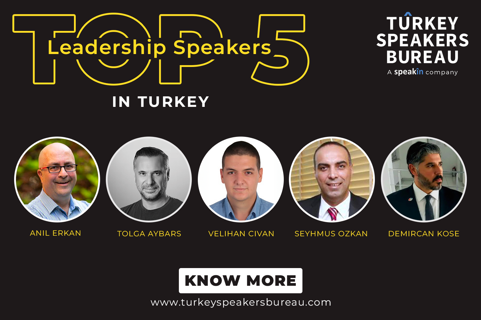 Top 5 Leadership Speakers in Turkey