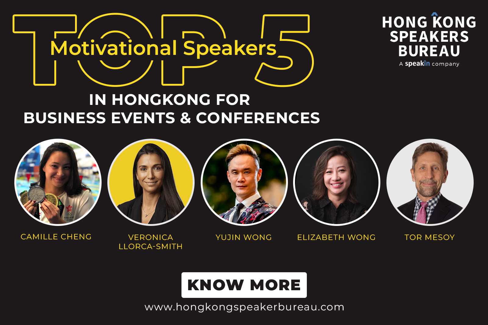 Top 5 Motivational Speakers in Hongkong for Business Events & Conferences
