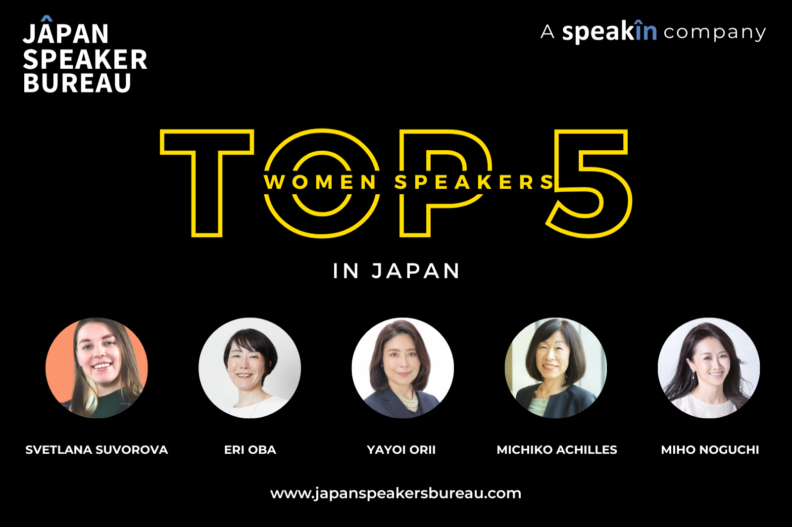 Top 5 Motivational Women Speakers in Japan